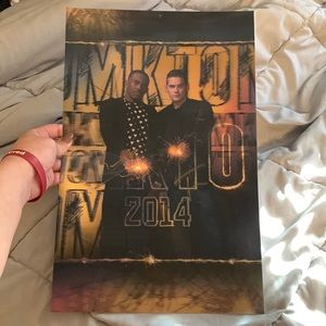 Signed MKTO poster